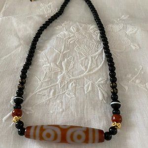 Tibetan Dzi Beads necklace